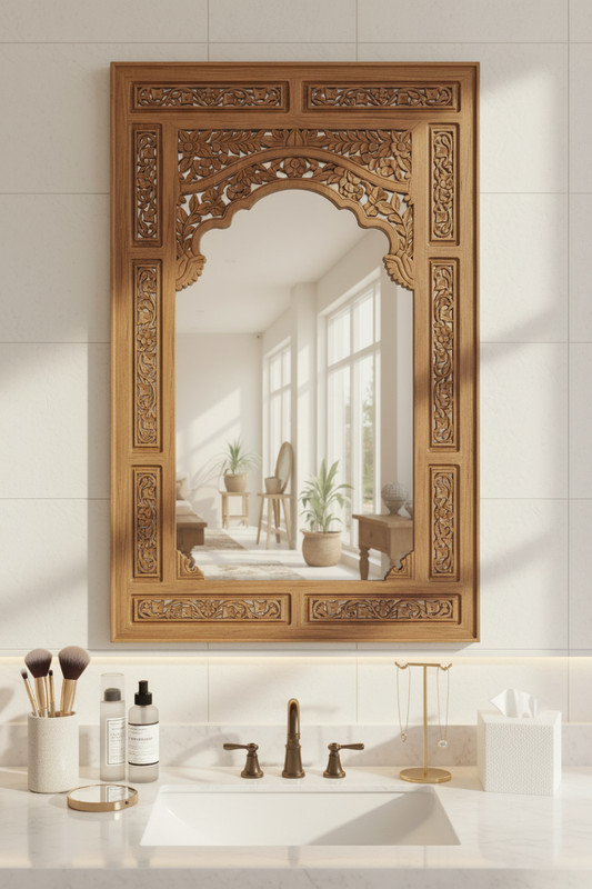Bathroom Spa Jharokha Mirror