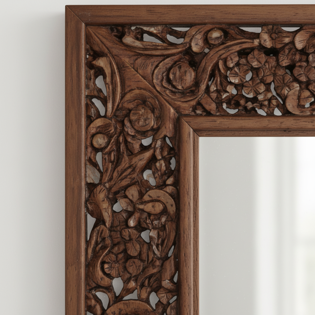 Jaali Mirror Detail
