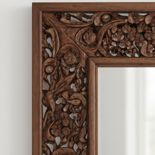 Jaali Mirror Detail