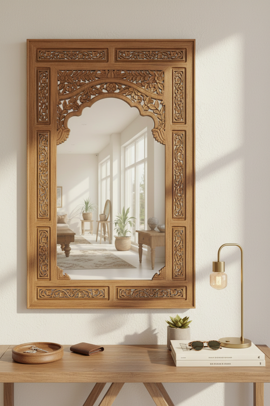 Living Room Jharokha Mirror